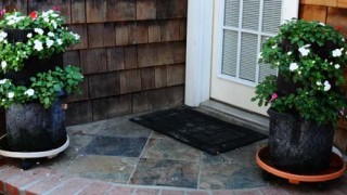 flower vertical urban gardening tower garden walls diy green foot farm